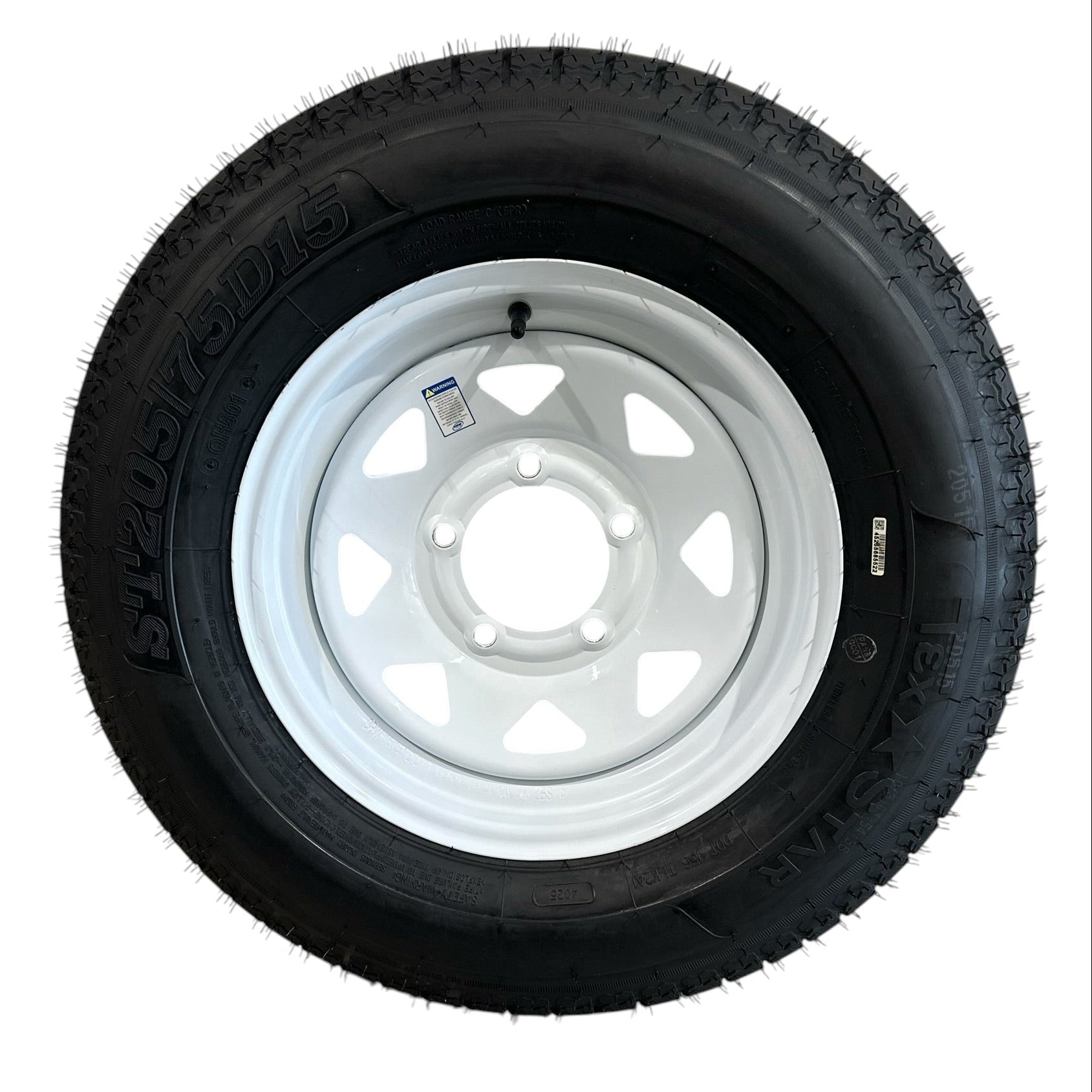205-75d15 trailer tire 5x5.5 bolt pattern tire and wheel combo