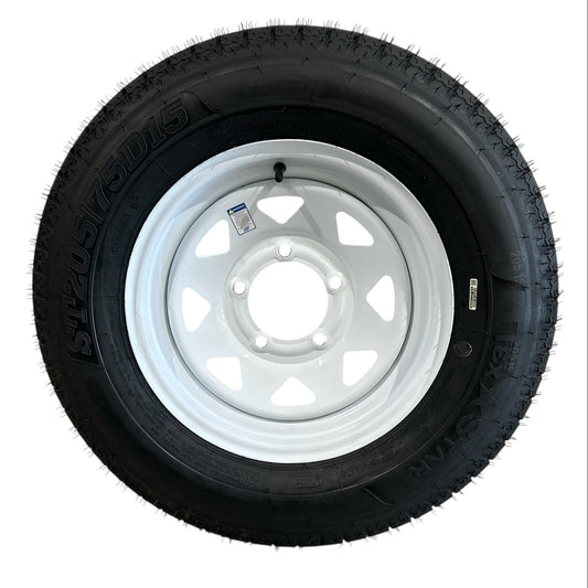 205-75d15 trailer tire 5x5.5 bolt pattern tire and wheel combo