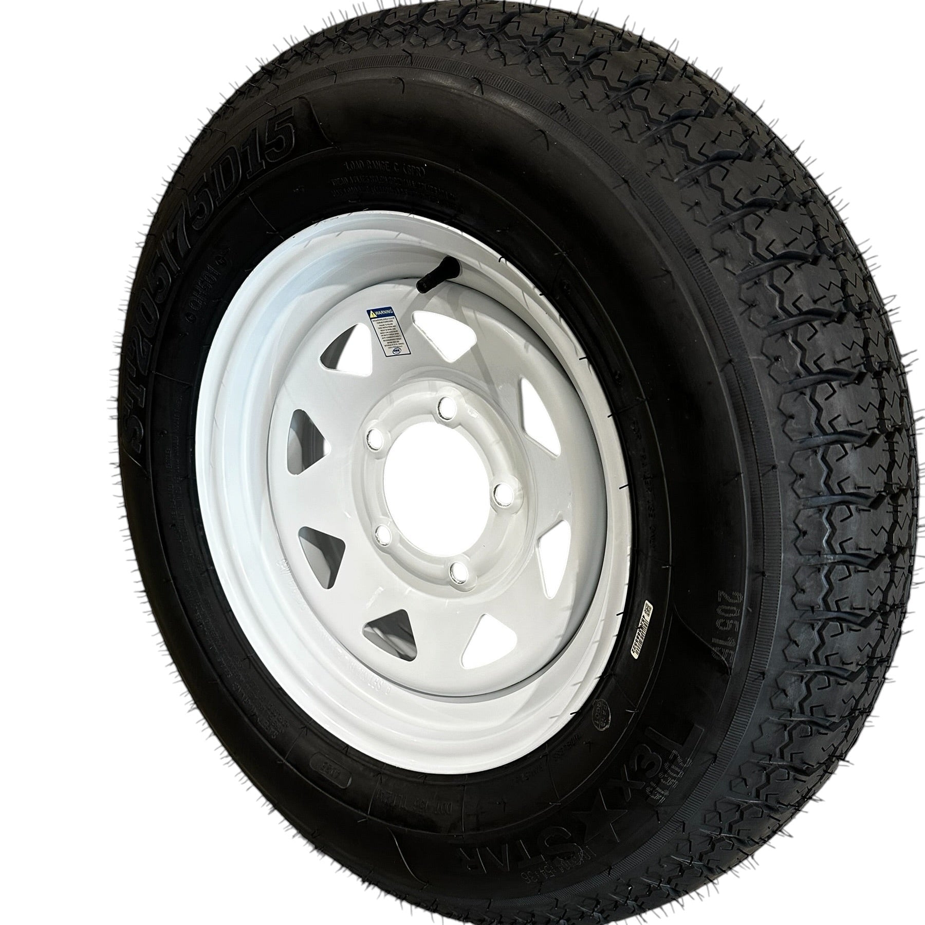 205-75d15 trailer tire 5x5.5 bolt pattern tire and wheel combo