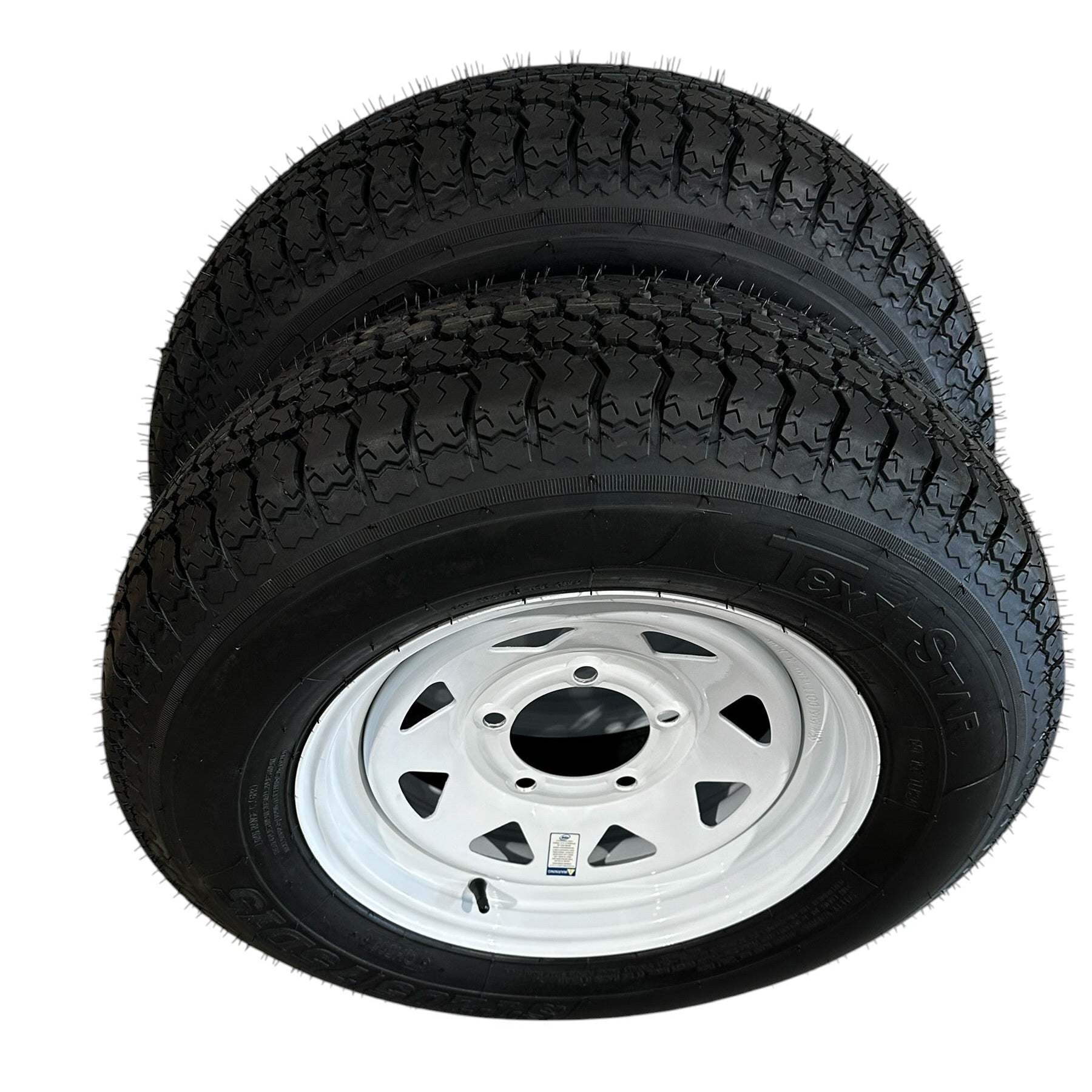 205-75d15 trailer tire 5x5.5 bolt pattern tire and wheel combo