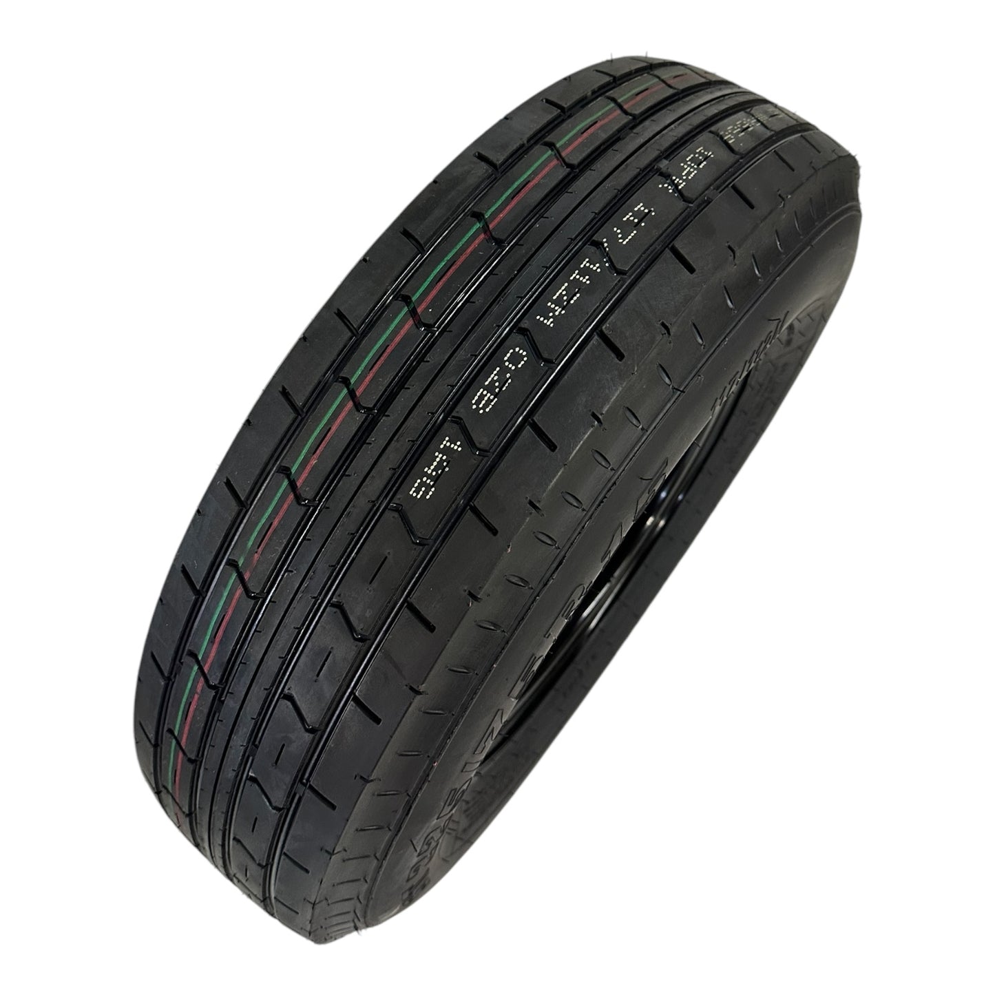 TrailQuest ST225/75R15 Radial LRE 5 Lug  5 x 4.5" Modular Wheel Black