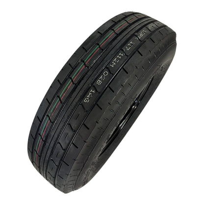 TrailQuest ST225/75R15 Radial LRE 5 Lug  5 x 4.5" Modular Wheel Black